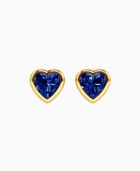Royal Blue Lab Sapphire / Heart / 2ct