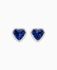 Royal Blue Lab Sapphire / Heart / 2ct