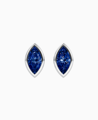 Royal Blue Lab Sapphire / Marquise / 0.8ct
