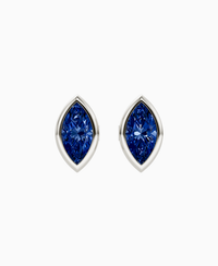 Royal Blue Lab Sapphire / Marquise / 0.8ct