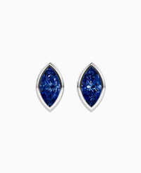 Royal Blue Lab Sapphire / Marquise / 0.8ct