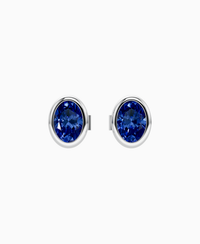 Royal Blue Lab Sapphire / Oval / 0.5ct