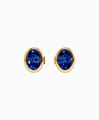 Royal Blue Lab Sapphire / Oval / 0.5ct
