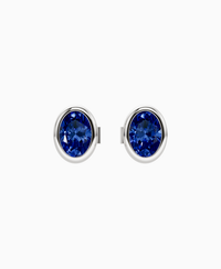 Royal Blue Lab Sapphire / Oval / 0.5ct