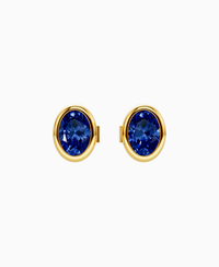 Royal Blue Lab Sapphire / Oval / 0.5ct