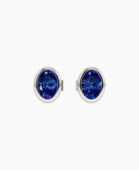 Royal Blue Lab Sapphire / Oval / 0.5ct