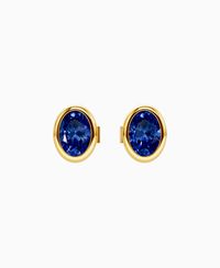Royal Blue Lab Sapphire / Oval / 0.5ct