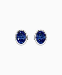 Royal Blue Lab Sapphire / Oval / 0.5ct