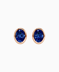 Royal Blue Lab Sapphire / Oval / 0.8ct