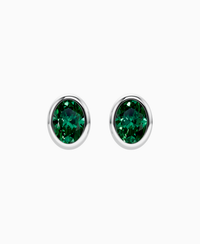 Zambian Lab Emerald / Oval / 0.8ct