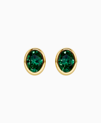 Zambian Lab Emerald / Oval / 0.8ct