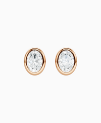 White Lab Diamond / Oval / 0.8ct