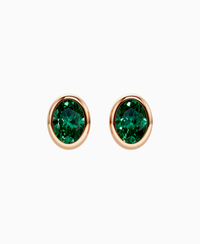 Zambian Lab Emerald / Oval / 0.8ct