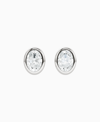 White Lab Diamond / Oval / 0.8ct