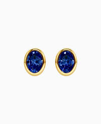 Royal Blue Lab Sapphire / Oval / 0.8ct