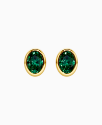 Zambian Lab Emerald / Oval / 0.8ct