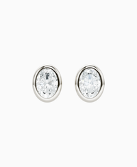 White Lab Diamond / Oval / 0.8ct