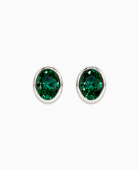 Zambian Lab Emerald / Oval / 0.8ct
