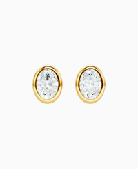 White Lab Diamond / Oval / 0.8ct
