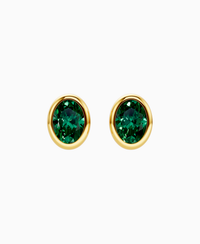 Zambian Lab Emerald / Oval / 0.8ct