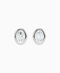 White Lab Diamond / Oval / 0.8ct