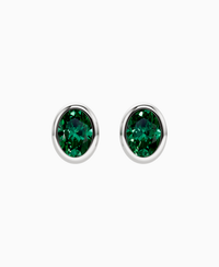 Zambian Lab Emerald / Oval / 0.8ct