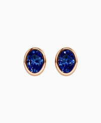 Royal Blue Lab Sapphire / Oval / 1ct