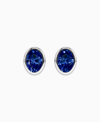 Royal Blue Lab Sapphire / Oval / 1ct