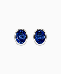 Royal Blue Lab Sapphire / Oval / 1ct