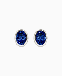 Royal Blue Lab Sapphire / Oval / 1ct