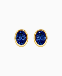 Royal Blue Lab Sapphire / Oval / 1ct