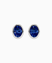 Royal Blue Lab Sapphire / Oval / 1ct