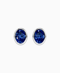 Royal Blue Lab Sapphire / Oval / 1.5ct