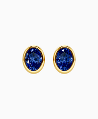 Royal Blue Lab Sapphire / Oval / 1.5ct