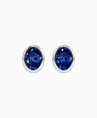 Royal Blue Lab Sapphire / Oval / 1.5ct