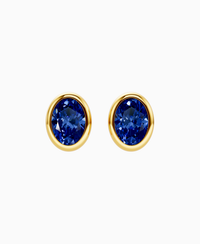 Royal Blue Lab Sapphire / Oval / 1.5ct