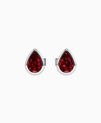 Pigeon Blood Lab Ruby / Pear / 0.5ct