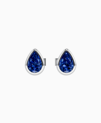Royal Blue Lab Sapphire / Pear / 0.5ct