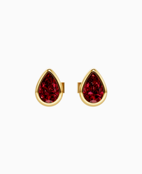 Pigeon Blood Lab Ruby / Pear / 0.5ct