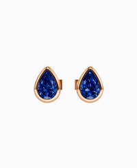 Royal Blue Lab Sapphire / Pear / 0.5ct