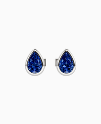 Royal Blue Lab Sapphire / Pear / 0.5ct
