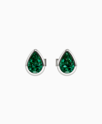 Zambian Lab Emerald / Pear / 0.5ct