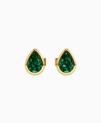Zambian Lab Emerald / Pear / 0.5ct