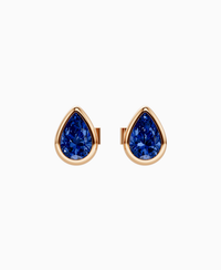 Royal Blue Lab Sapphire / Pear / 0.5ct