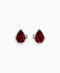 Pigeon Blood Lab Ruby / Pear / 0.5ct