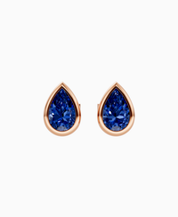Royal Blue Lab Sapphire / Pear / 0.8ct