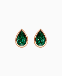 Zambian Lab Emerald / Pear / 0.8ct