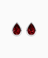 Pigeon Blood Lab Ruby / Pear / 0.8ct