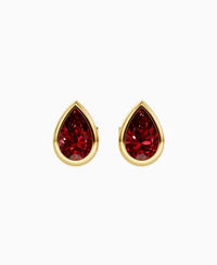 Pigeon Blood Lab Ruby / Pear / 0.8ct