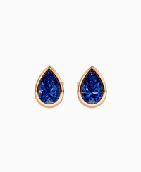 Royal Blue Lab Sapphire / Pear / 0.8ct